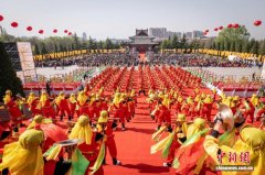 “华人老家”山西洪洞大槐树祭祖大典启幕：移民后裔共寻根